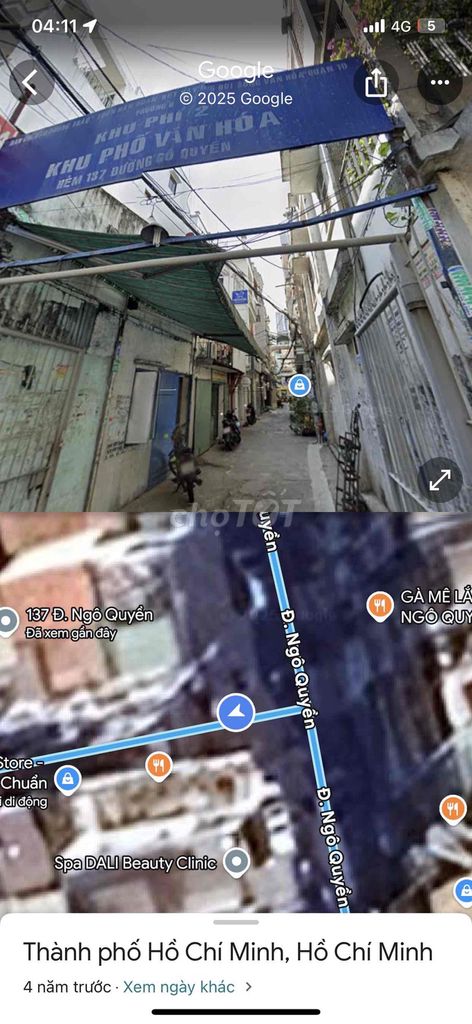 Nhà cho thuê tại 137 Ngô Quyền, Quận 10 - Diện tích 48m², giá 14 triệu