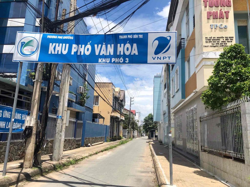 Nhà cho thuê tại Khu tập thể CBNV Phú Khương, Bến Tre 100m² - An ninh, dân trí cao!