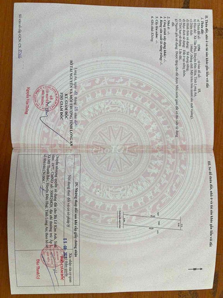 Đất nền chính chủ Tân Phú, Đức Hòa 150m² giá 650 triệu - Cơ hội đầu tư hấp dẫn!