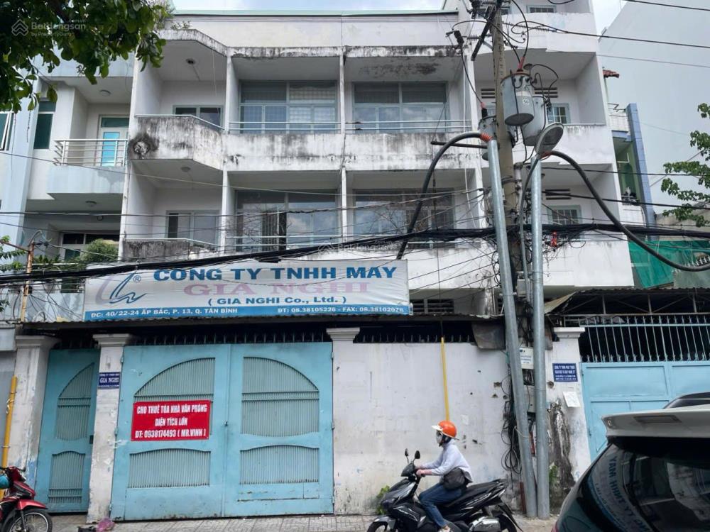 Cho thuê nhà lớn nguyên căn 395m² tại Ấp Bắc, Quận Tân Bình - Vị trí đẹp, thuận tiện làm văn phòng!