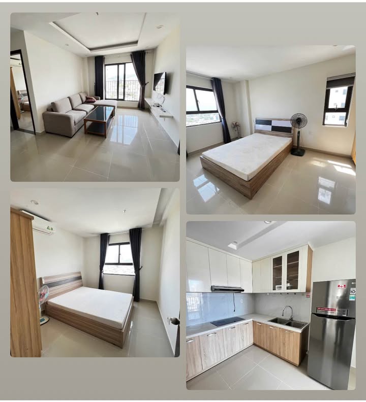 Căn hộ chung cư CT2 Phước Hải 70m² giá 9.5 triệu - Căn góc thoáng mát, đầy đủ nội thất!