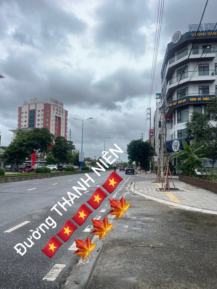 Đất biệt thự 198m² mặt tiền đường Thanh Niên - Vị trí đắc địa cho đầu tư!