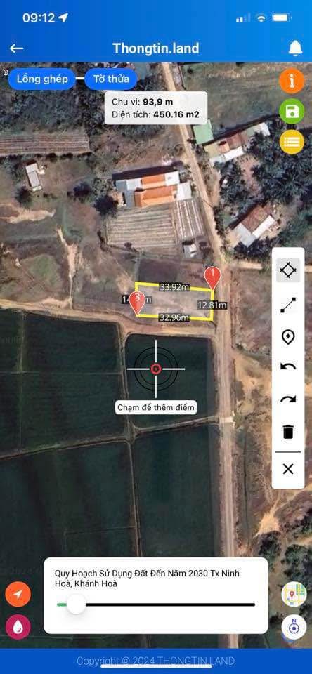 Đất thổ cư chính chủ tại Chánh Thanh, Ninh Hòa - Diện tích 200m², giá thỏa thuận!