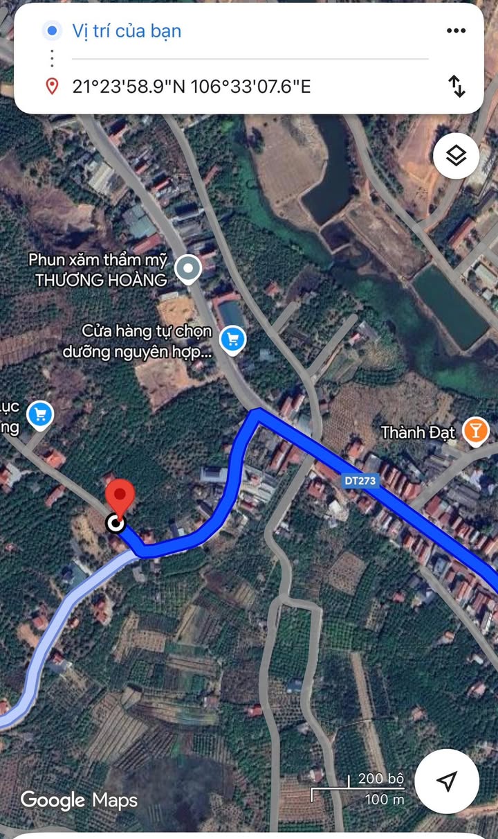 Đất nền Trù Hựu, Lục Ngạn 160m² giá 600 triệu - Sổ đỏ chính chủ, đường lớn ô tô tránh nhau!