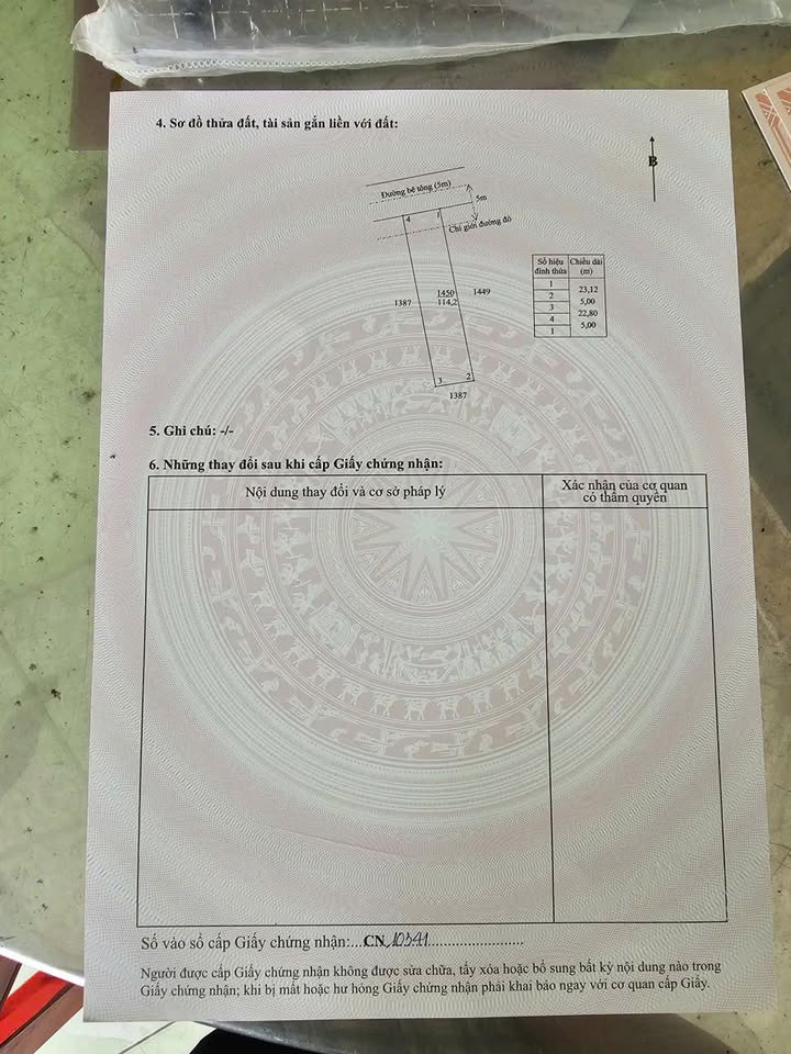 Đất thổ cư 115m² Mỹ Hạnh, Đức Hòa - Giá chỉ 1.27 tỷ, đầu tư sinh lời!