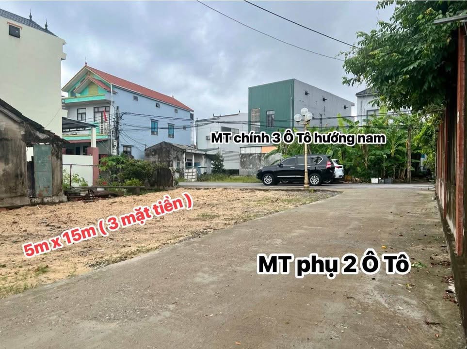 Đất mặt tiền Đinh Lễ, Bảo Ninh, Đồng Hới 75m² giá 2.4 tỷ - Cơ hội đầu tư hấp dẫn!