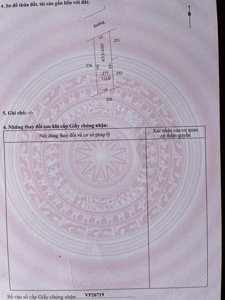 Đất nền Hải Hoà, Hải Hậu 112m² giá 1.1 tỷ - Đường liên xã rộng rãi!
