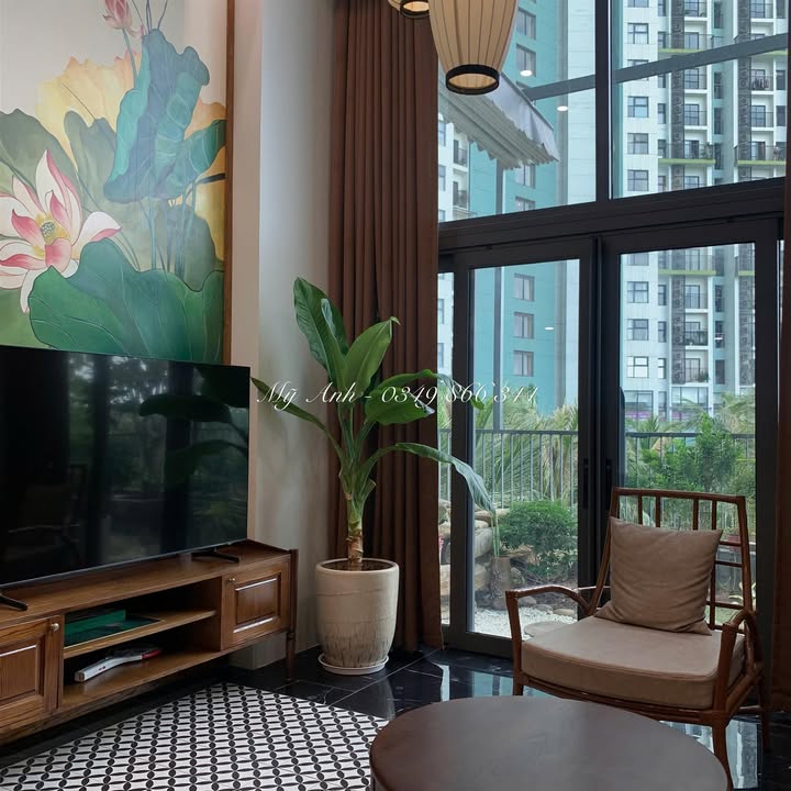 Căn hộ Park 1 Văn Giang 3PN 2WC - Full nội thất đẹp, sân vườn rộng!