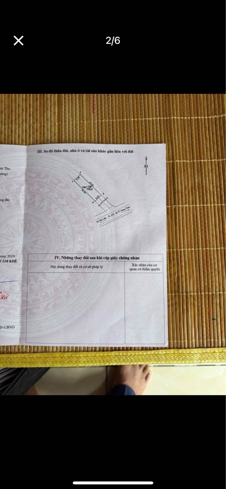 Nhà bán tại xóm Trại, xã Cẩm Khê, 120m² chỉ 1 tỷ - Sẵn sàng dọn vào ở!