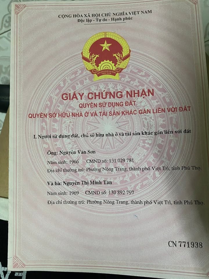 Bán đất chính chủ Khu phố Tân Thành, Việt Trì 158.6m² - Ô tô vào tận nơi!