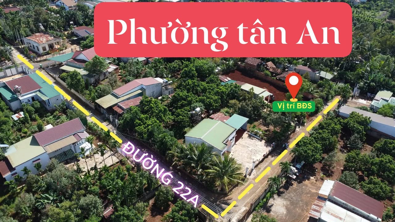 Đất nền 190m² đường 22A, Tân An, Buôn Ma Thuột - Giá chỉ 999 triệu, bớt lộc!
