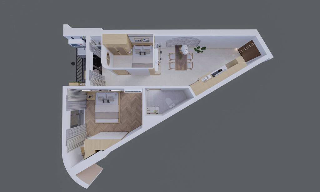 Căn hộ Phú Tài Central Life Quy Nhơn 66m² giá 2.2 - 2.4 tỷ - Vị trí trung tâm đắc địa!