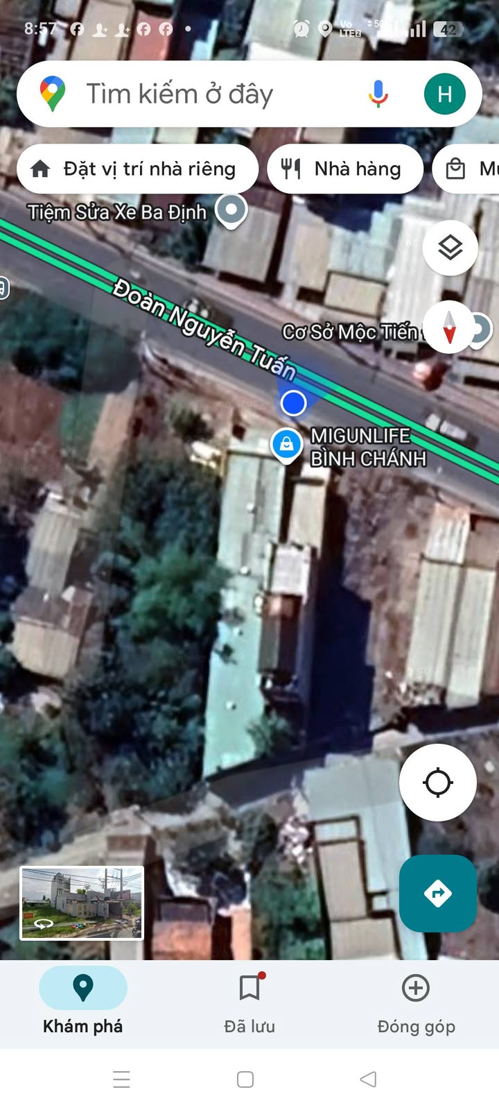 Nhà 2 mặt tiền Đoàn Nguyễn Tuấn, Hưng Long 241m² giá 8.6 tỷ - Sổ hồng chính chủ!