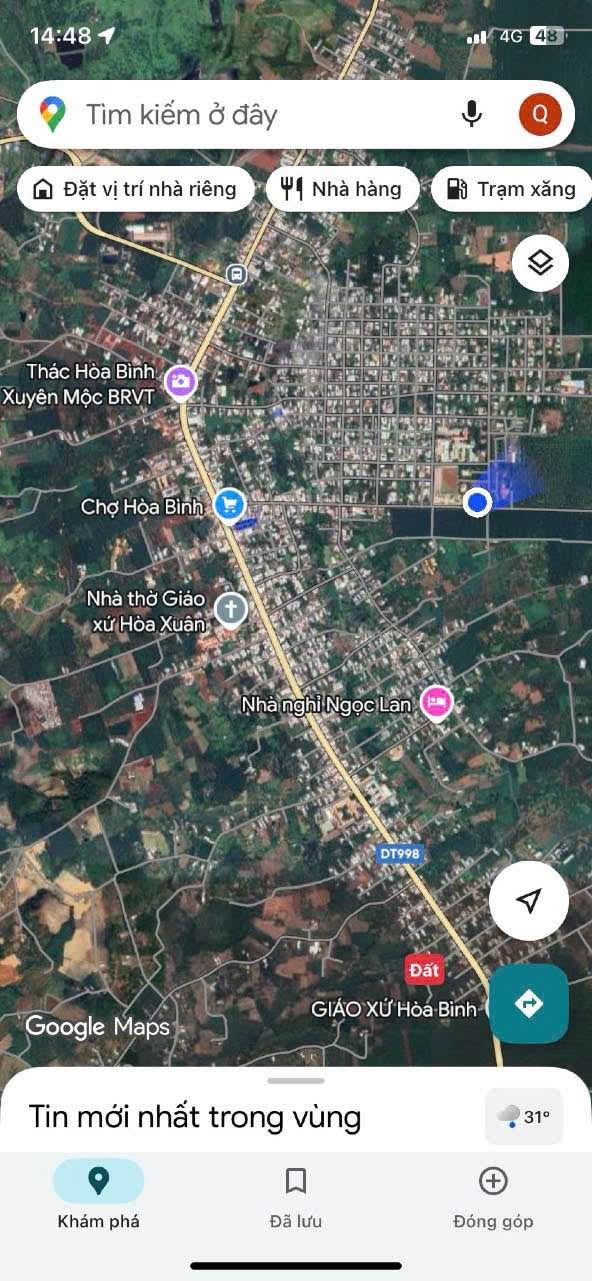 Đất nền xã Hòa Bình, Xuyên Mộc 1136m² giá 3.6 tỷ - Pháp lý rõ ràng, gần biển!