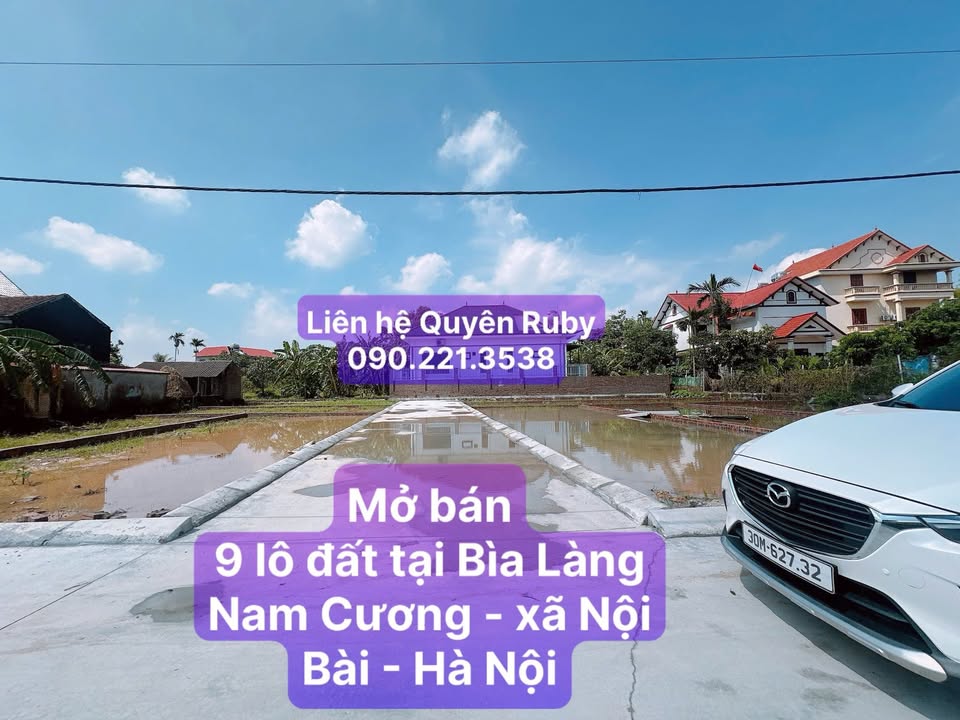 Đất nền Bìa Làng Nam Cương, xã Nội Bài, 90m² chỉ 2 tỷ - Cơ hội đầu tư vàng!