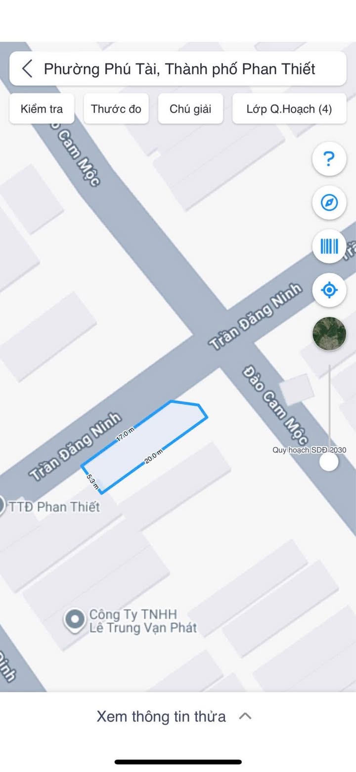 Nhà mặt tiền Trần Đăng Ninh, Phú Tài 100.5m² giá 2 tỷ - Giao dịch nhanh chóng!