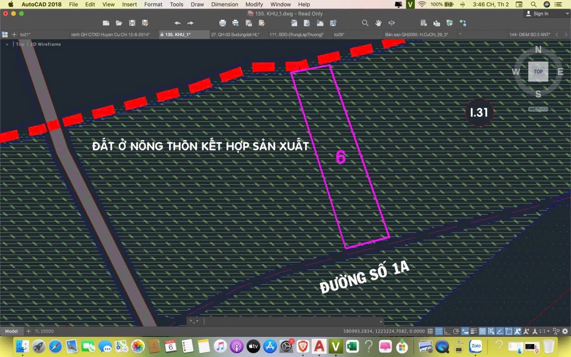 Đất Farm mặt tiền đường Nguyễn Thị Dòn, Nhuận Đức, Củ Chi 3384m² giá 8 tỷ - Pháp lý rõ ràng, chính chủ!