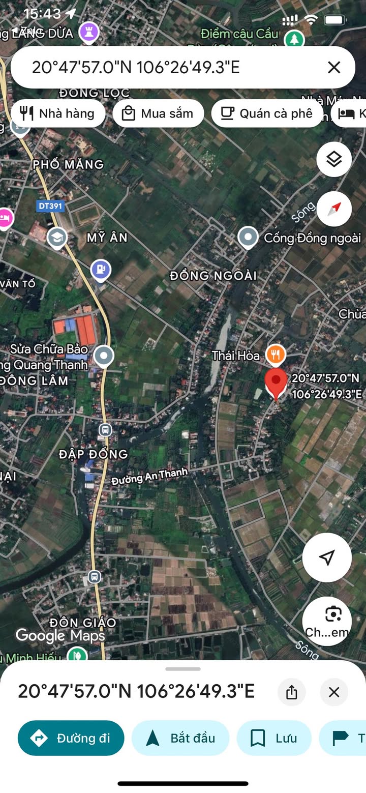 Đất nền An Thanh, Tứ Kỳ 138m² giá chỉ 1.5 tỷ - Lô góc 2 mặt tiền đẹp lung linh!