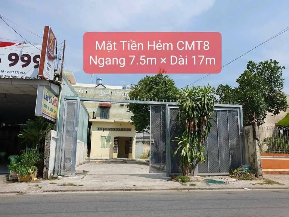 Mặt bằng cho thuê hẻm đường Cách Mạng Tháng 8, Cần Thơ 123m² - Thích hợp kinh doanh đa ngành!
