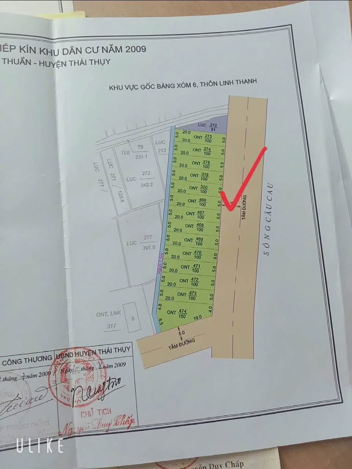 Đất nền xã Thuần Thành Thái Thụy 100m² giá chỉ 600 triệu - Sổ đỏ chính chủ!