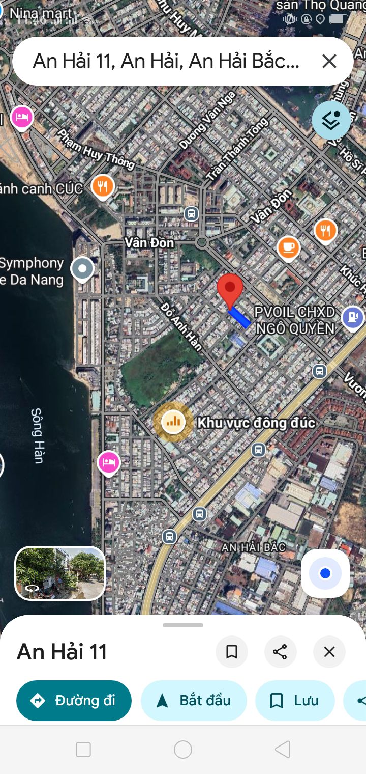 Bán nhà mặt tiền đường An Hải 11, Sơn Trà, Đà Nẵng - 52m² giá 4.8 tỷ - Vị trí đẹp gần biển