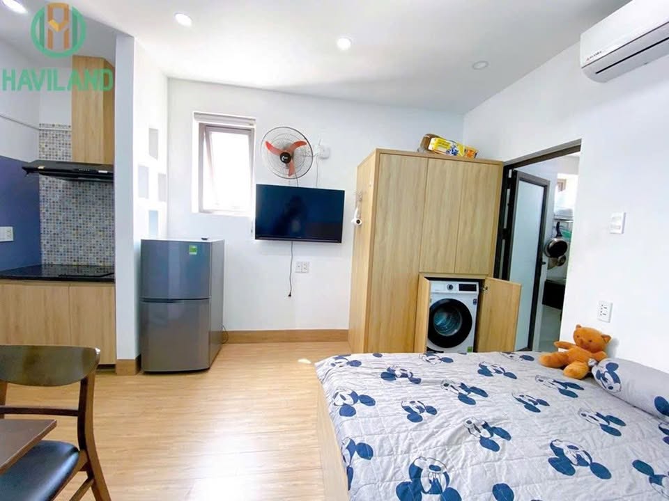 Căn hộ chung cư Lê Văn Hưu 1PN 4.2 triệu - Full nội thất, gần biển