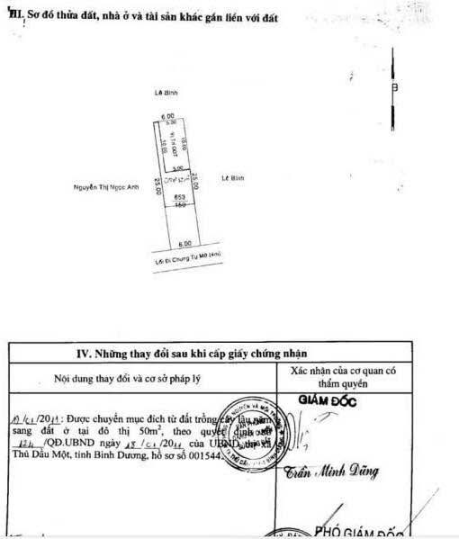 Đất Phú Mỹ Thủ Dầu Một 624m² giá 2.65 tỷ - Cơ hội đầu tư sinh lời!