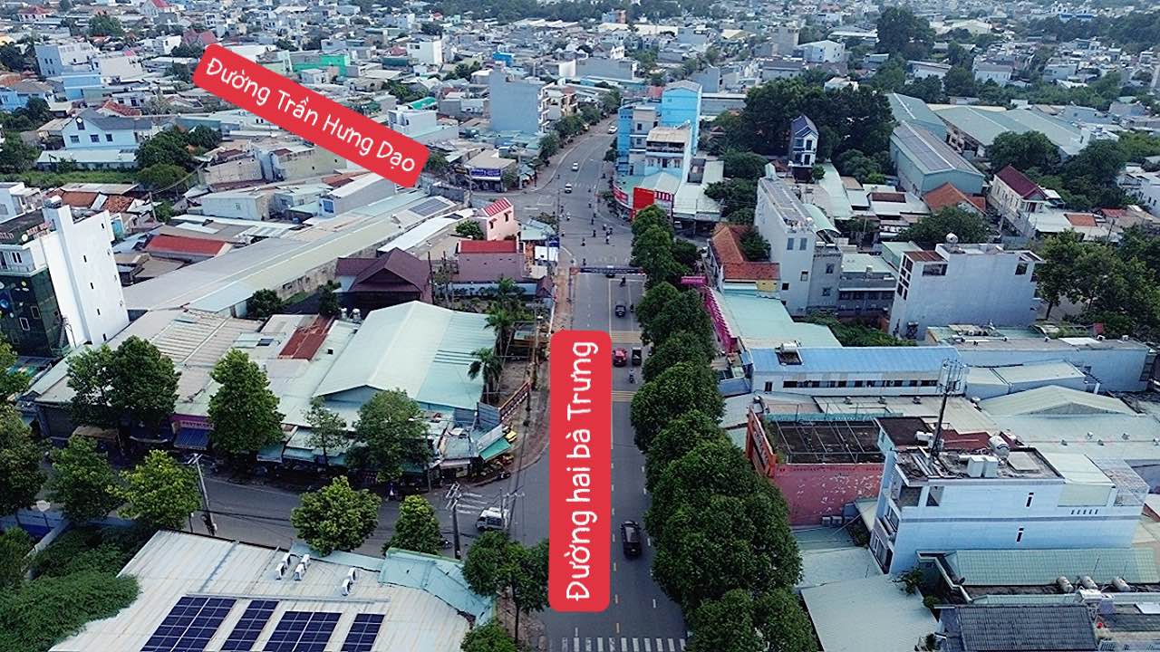 Đất mặt tiền Hai Bà Trưng, Đông Hòa, Dĩ An 608m² - Kinh doanh siêu lợi nhuận!