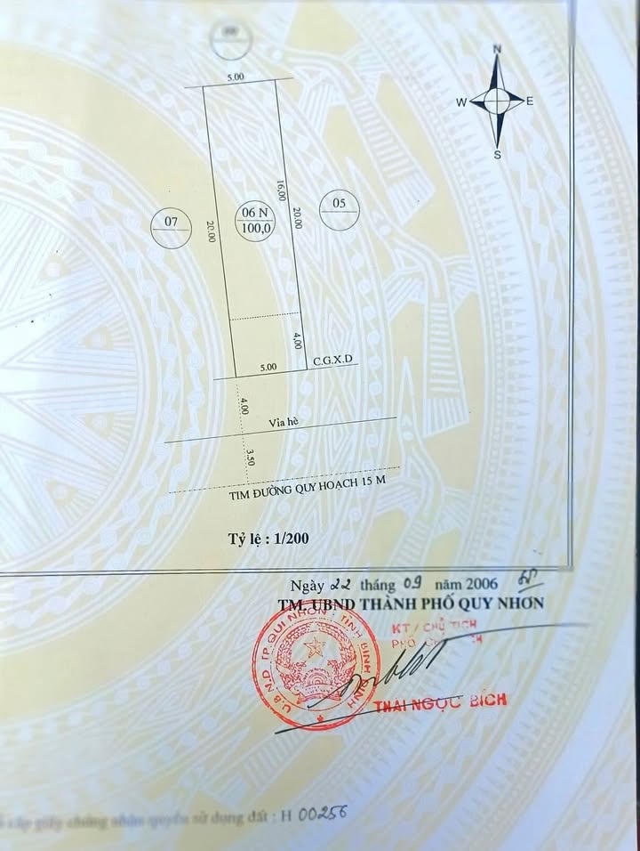 Bán nhà mặt tiền đường Ghềnh Ráng, 100m² giá 6.9 tỷ - Vị trí đắc địa gần biển!