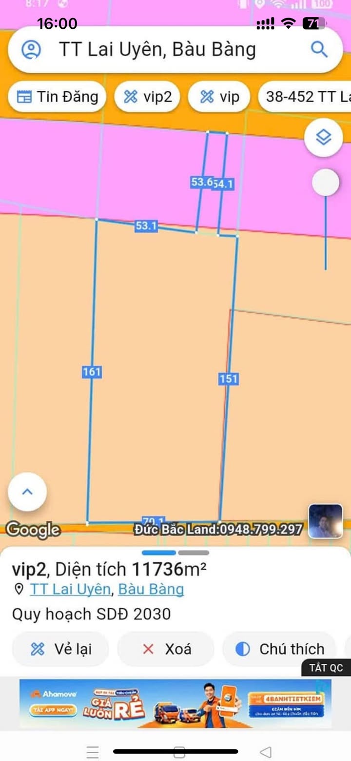 Đất Farm mặt tiền đường Tạo Lực, Phú Giáo 1,2ha giá 12 tỷ - Đầu tư sinh lời!