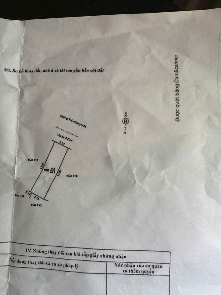 Đất mặt phố Trần Công Hiến, Thành Đông, Hải Dương 46.5m² giá 3 tỷ - Cơ hội đầu tư tuyệt vời!