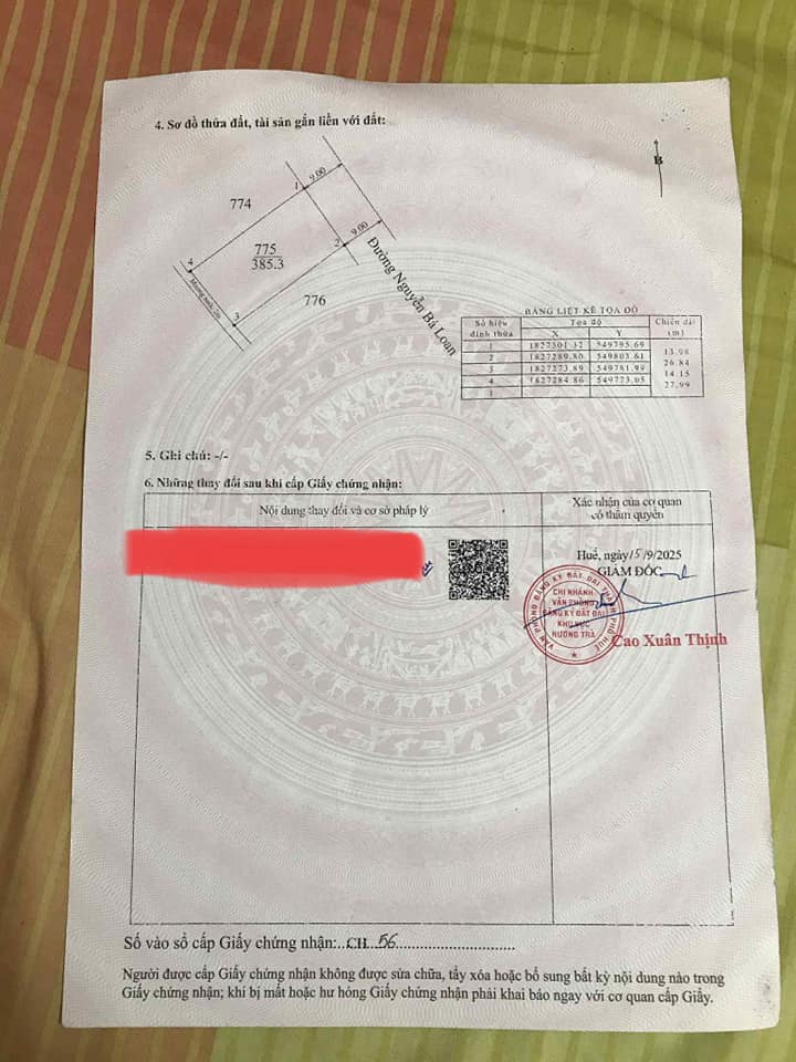 Đất thổ cư Hương Trà 181.96m² - Đầu tư sinh lời tại trung tâm