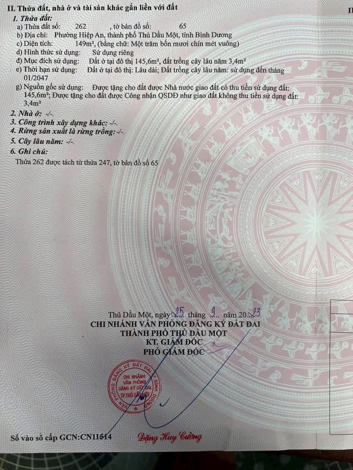 Đất nền Hiệp An cũ 149m² giá 2.19 tỷ - Đầu tư sinh lời ngay!