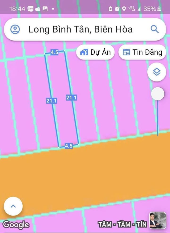 Đất nền khu dân cư Phú Thịnh, Long Bình Tân, 94m², giá 3 tỷ - Sổ riêng thổ cư!