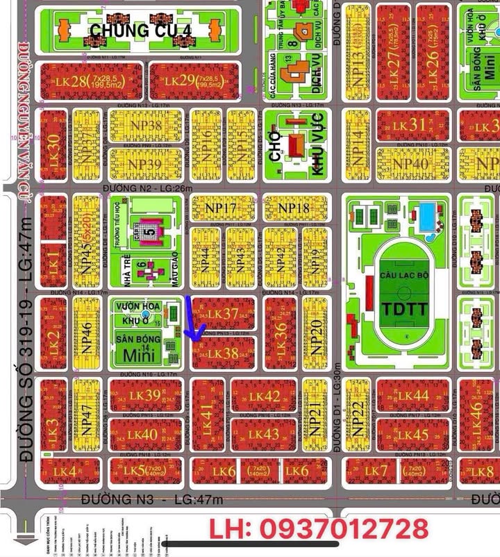 Đất nền dự án XDHN Phước An Nhơn Trạch 263m² giá 6.486 tỷ - Vị trí đắc địa cho đầu tư!