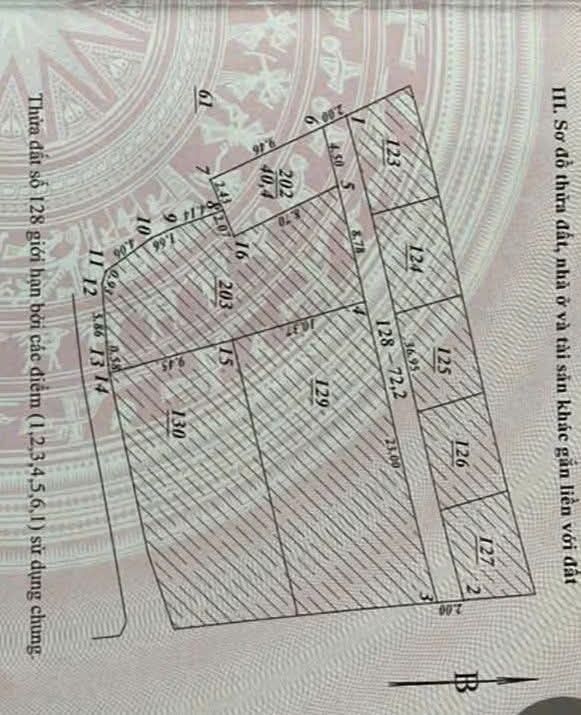 Đất nền chính chủ Thụy Phương 40.4m² giá chỉ 5 tỷ - Cơ hội đầu tư tuyệt vời!