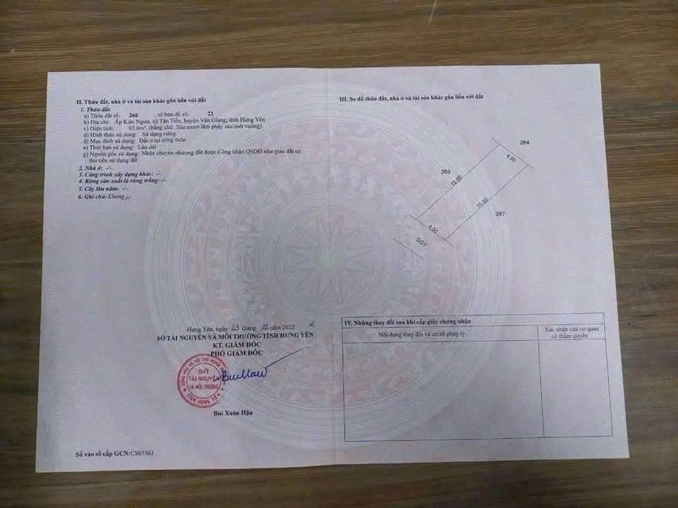 Đất nền Văn Giang Hưng Yên 67.5m² giá 4.5 tỷ - Sổ đỏ chính chủ, pháp lý rõ ràng!