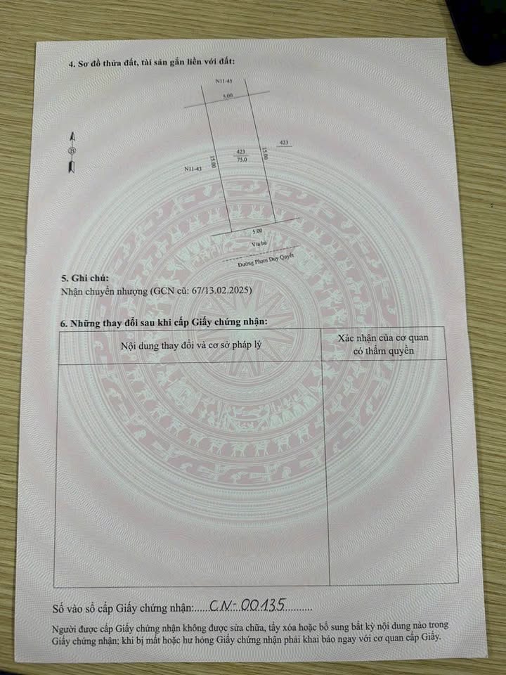 Đất mặt phố Phạm Duy Quyết, Ngọc Châu 75m² giá 3 tỷ - Vị trí kinh doanh đắc địa!