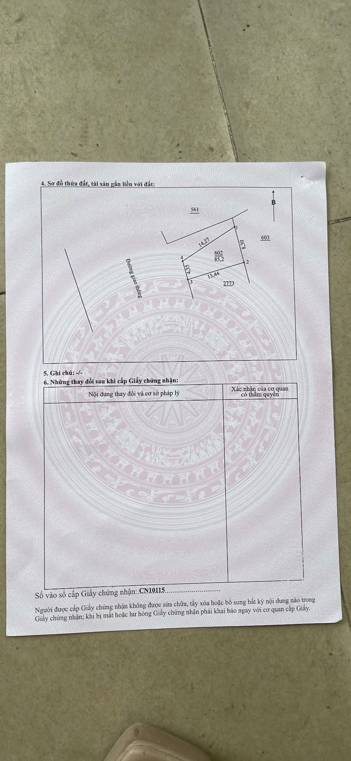 Đất nền Phổ Yên 85m² giá 2.1 tỷ - Cơ hội đầu tư sinh lời vượt trội!