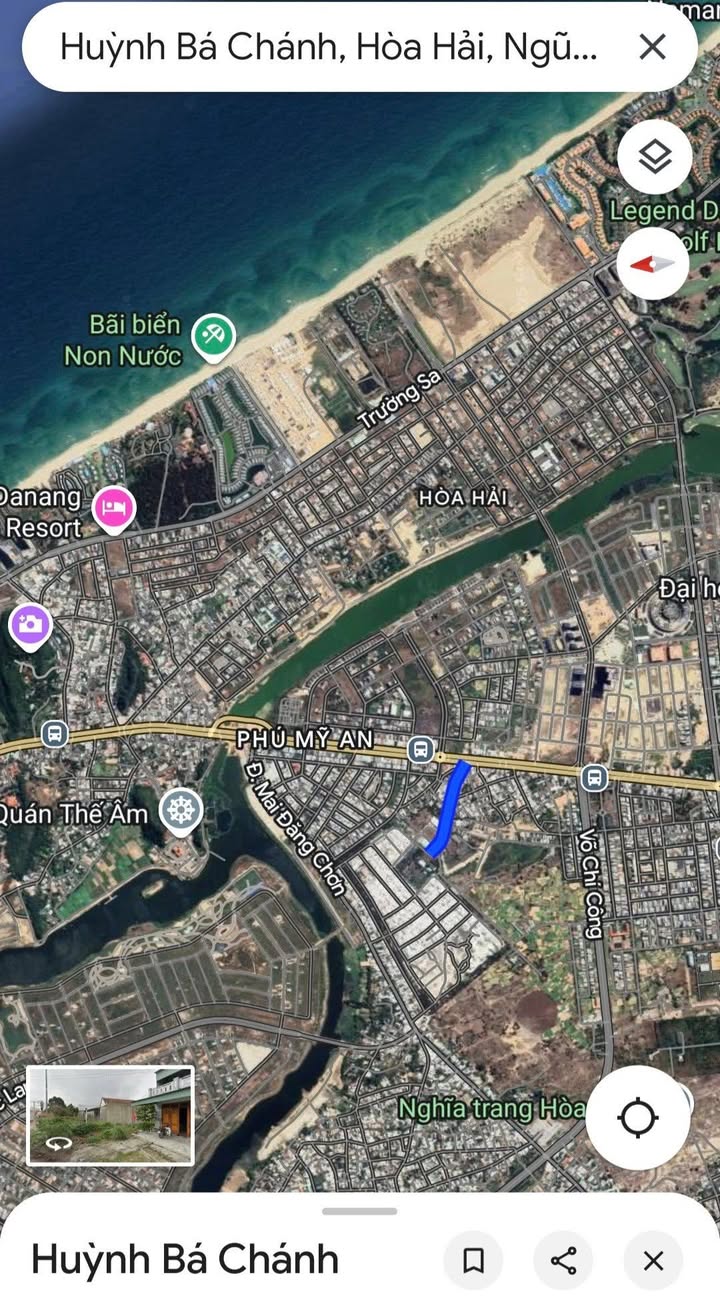 Đất đầu tư TMDV 6000m² mặt tiền Huỳnh Bá Chánh, Ngũ Hành Sơn - Tiềm năng sinh lợi cao!