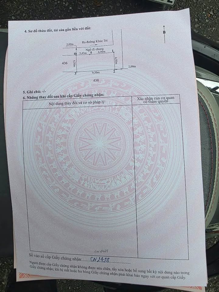 Bán lô đất góc 2 mặt tiền Khúc Trì, Kiến An, Hải Phòng 42m² - Sổ hồng chính chủ!