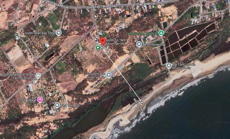 Đất ven biển Lộc An, Vũng Tàu 12.000m² giá 75 tỷ - Cơ hội đầu tư tuyệt vời!