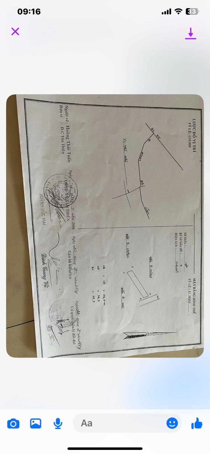 Đất thổ cư 100m² đường Trần Quốc Toản, La Gi - Cần bán gấp!