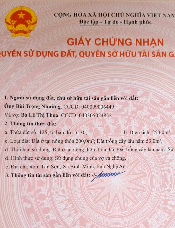 Đất nền đường huyện Tân Thành, Phú Mỹ 253m² giá 880 triệu - Cơ hội đầu tư tiềm năng!