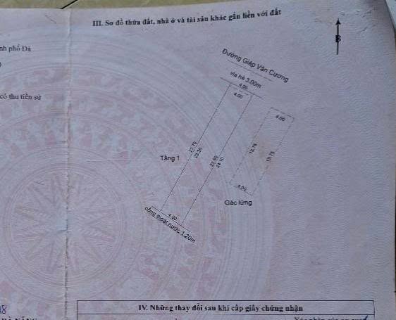 Nhà cấp 4 mặt tiền đường Nguyễn Tất Thành 96m² giá 5 tỷ - Cơ hội đầu tư hấp dẫn!