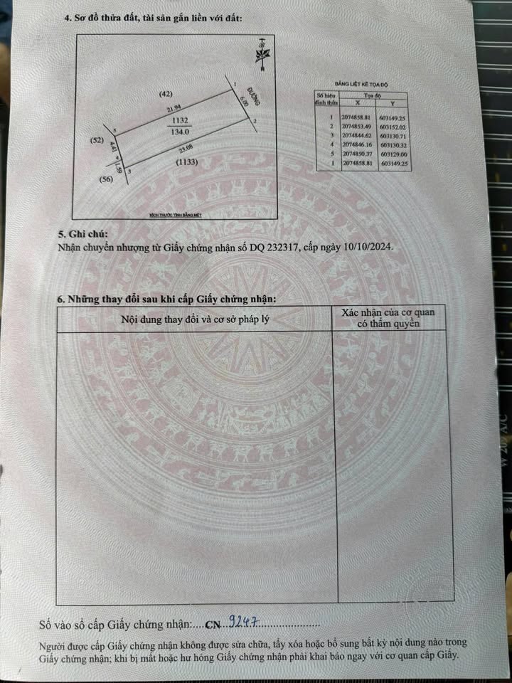 Đất Nghi Xuân TP Vinh 134m² giá 1.6 tỷ - Tiềm năng tăng giá vượt trội!