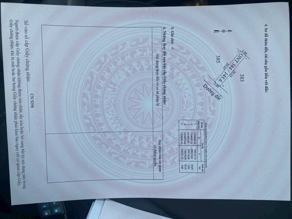 Đất nền Trí Bình, Châu Thành 145m² giá 290 triệu - Sổ hồng chính chủ