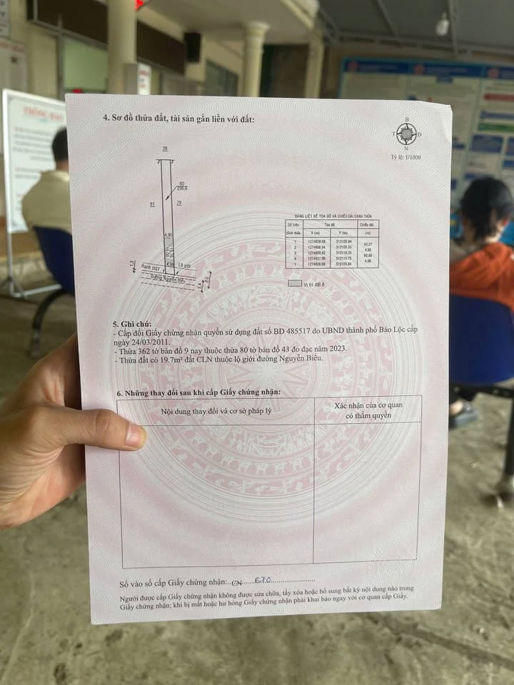 Đất thổ cư 250m² mặt tiền đường Nguyễn Biểu, Lộc Nga chỉ 1.6 tỷ - Cơ hội đầu tư hấp dẫn!