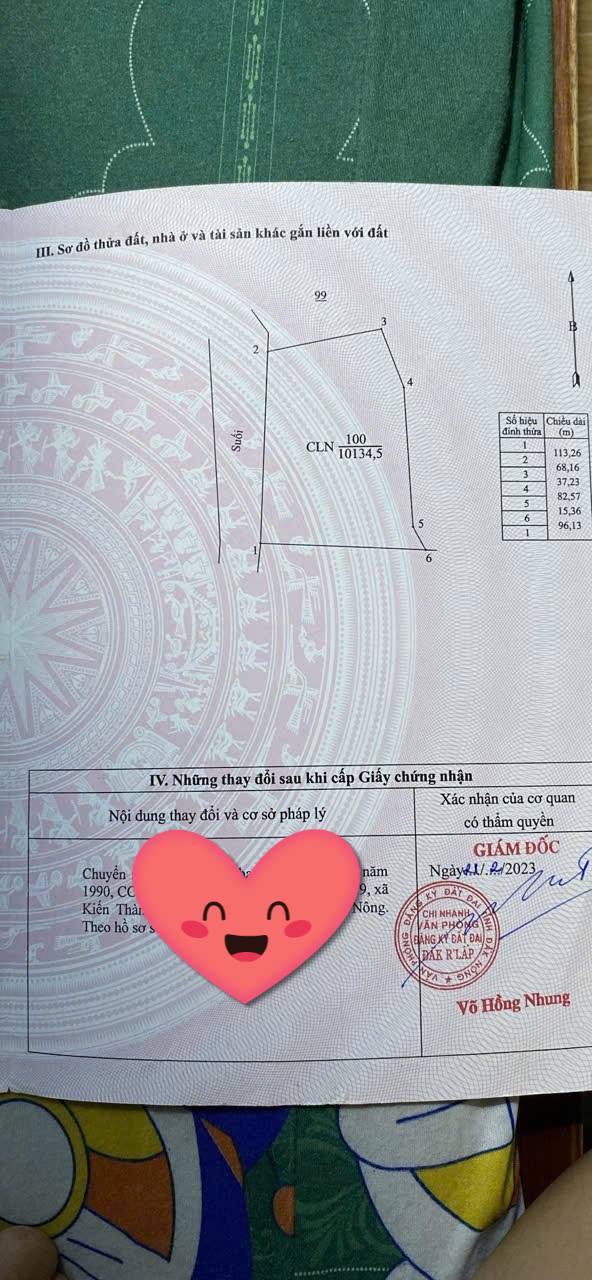 Đất nền Quảng Tín 1000m² giá 50 tỷ - Sổ đỏ chính chủ, giao ngay!