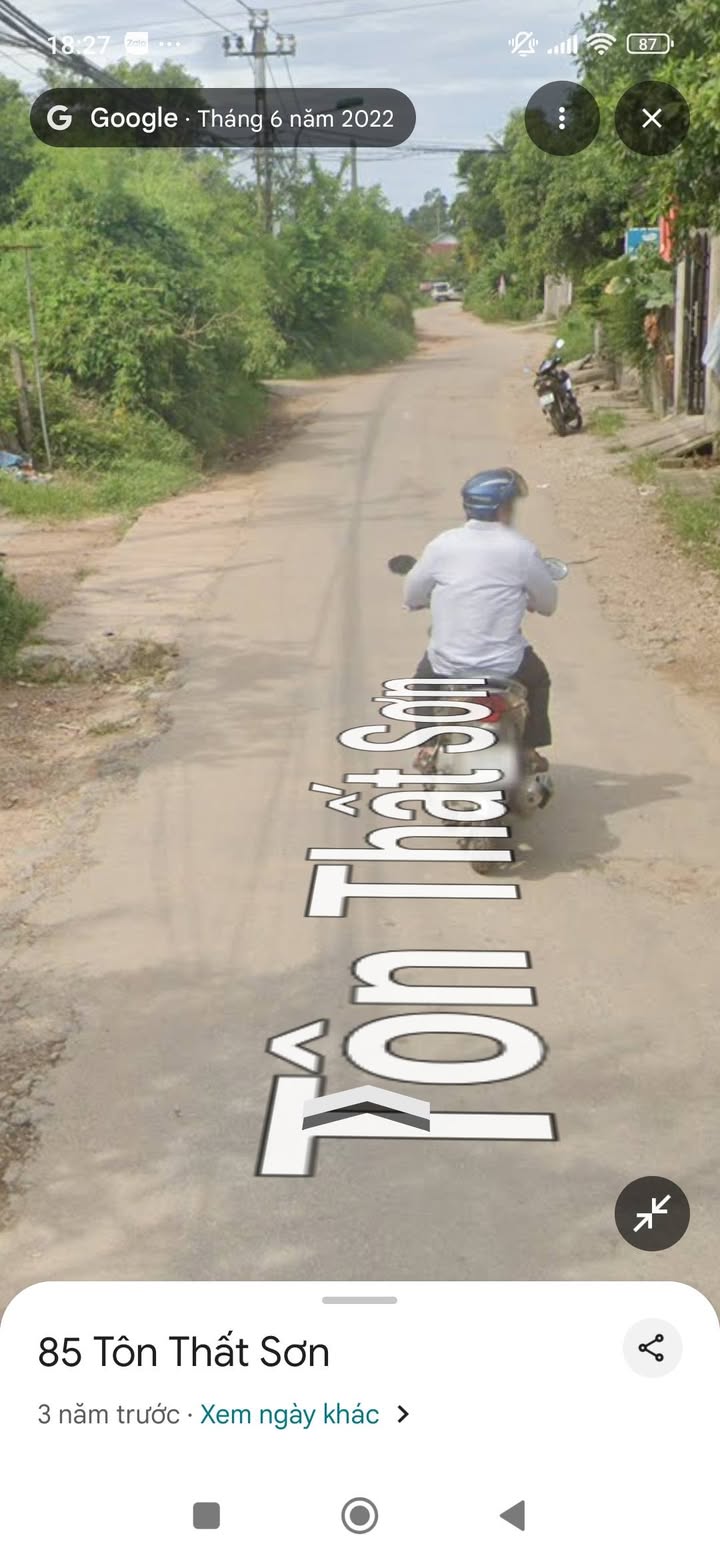 Đất nền Hương Thủy Thừa Thiên Huế 1285m² giá 16.7 tỷ - Mặt tiền đường Tôn Thất Sơn